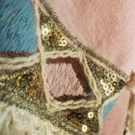 Комплект розовый блузка+шорты — изображение 3