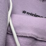 Теплый костюм худи+штаны фиолетовый — изображение 2