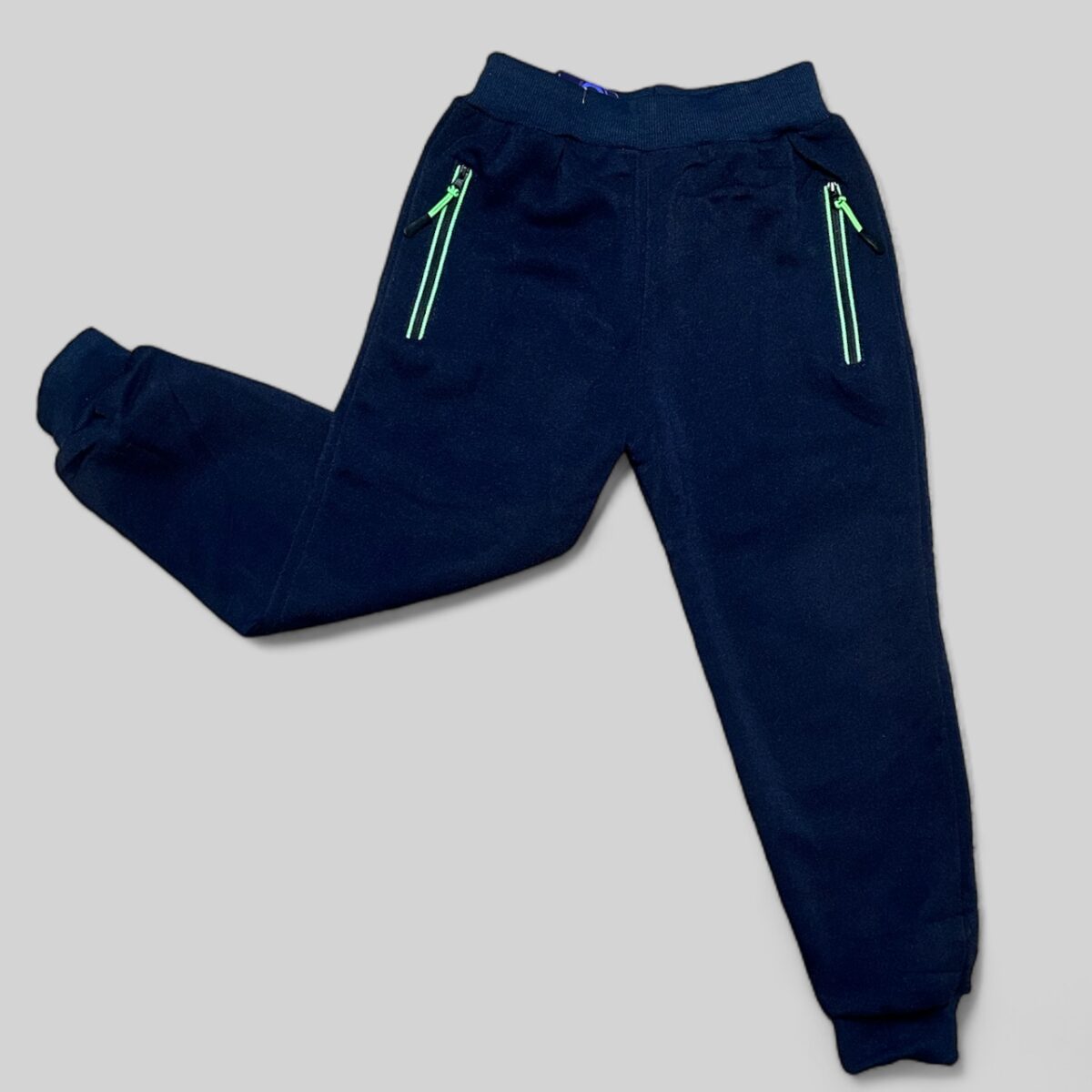 Утепленные повседневные штаны синие — изображение 1