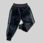 Штаны на меху черные