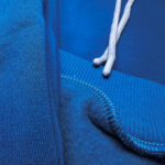 Утепленный костюм штаны+худи синего цвета — изображение 2