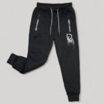 Mustad soojad vabaaja püksid